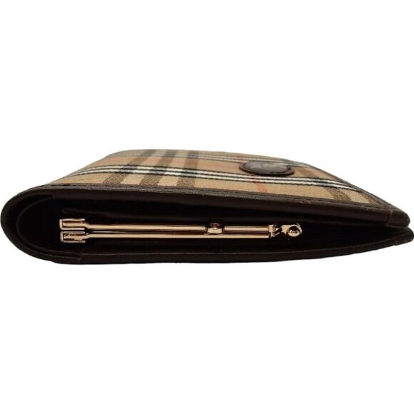 721167AM (V2) Burberry Wallet Brown PVC - Picture 4 of 11